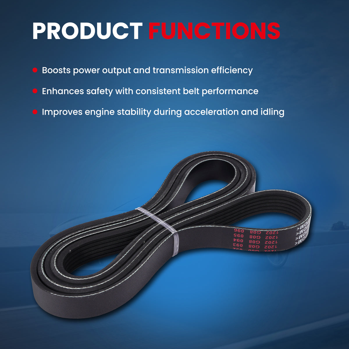 MOCA Serpentine Belt - ESP0473