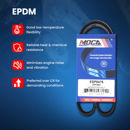 MOCA Serpentine Belt - ESP0476