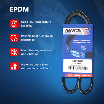 MOCA Serpentine Belt - ESP0480