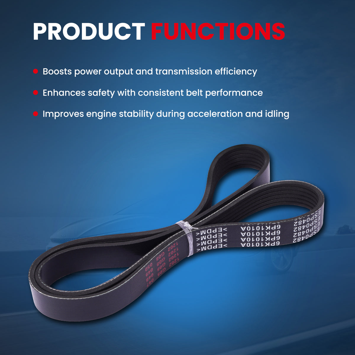 MOCA Serpentine Belt - ESP0482
