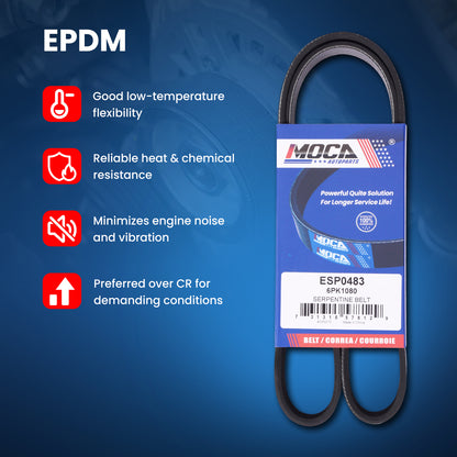 MOCA Serpentine Belt - ESP0483
