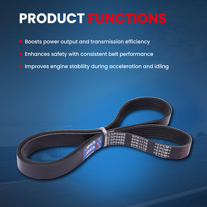 MOCA Serpentine Belt - ESP0486