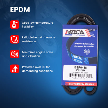 MOCA Serpentine Belt - ESP0488