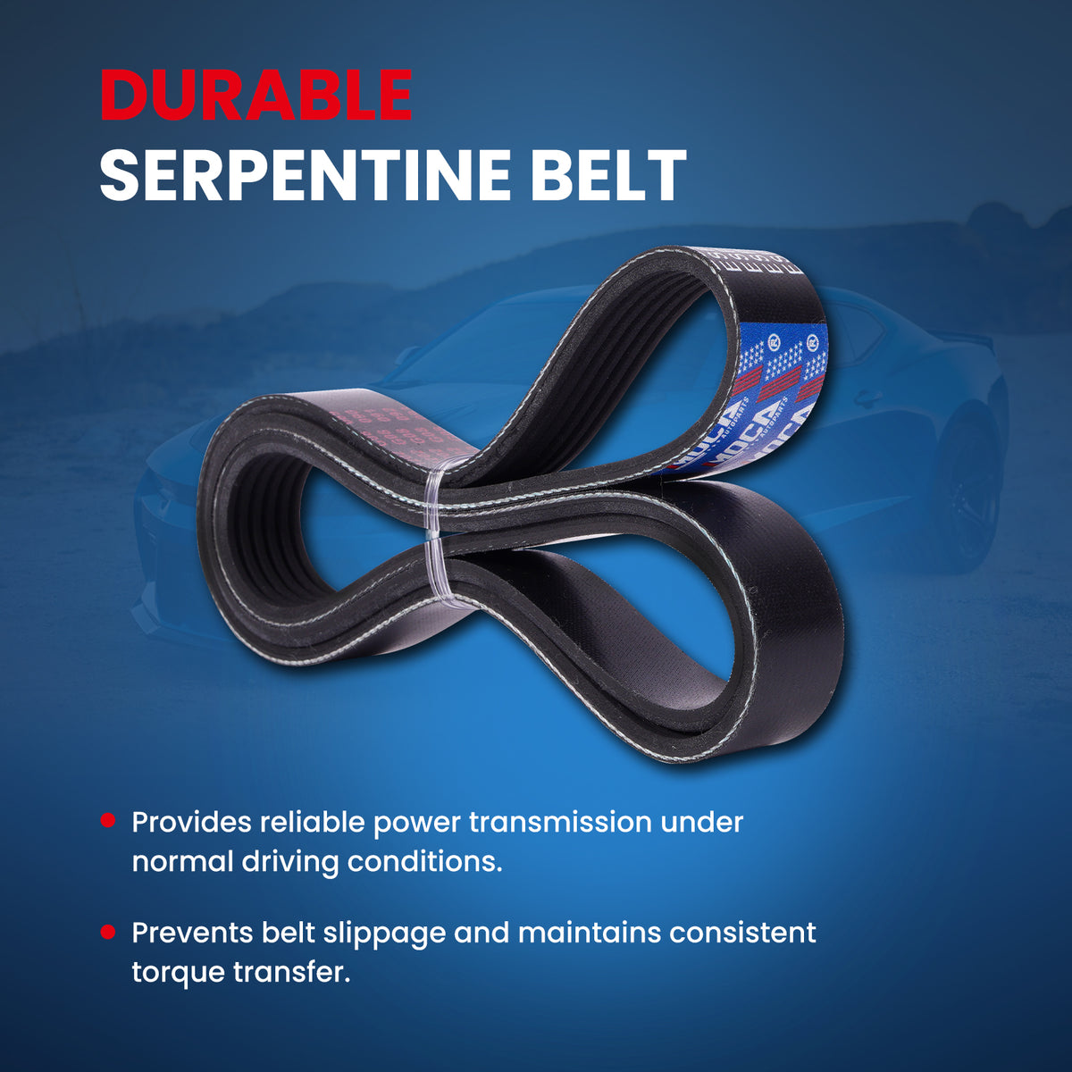 MOCA Serpentine Belt - ESP0490