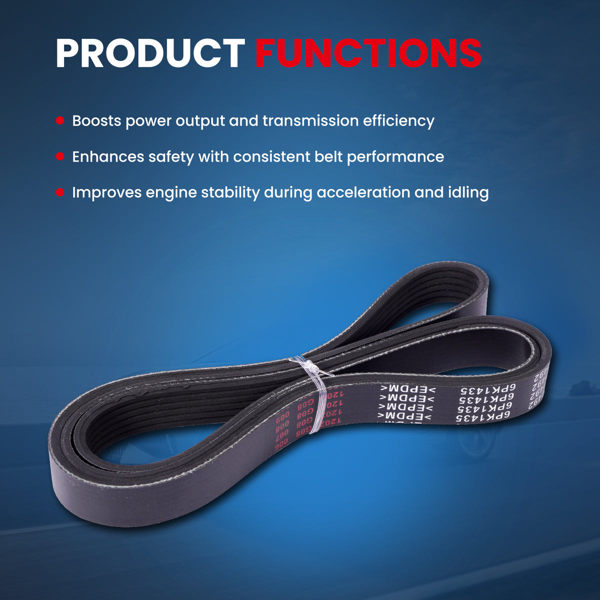 MOCA Serpentine Belt - ESP0492