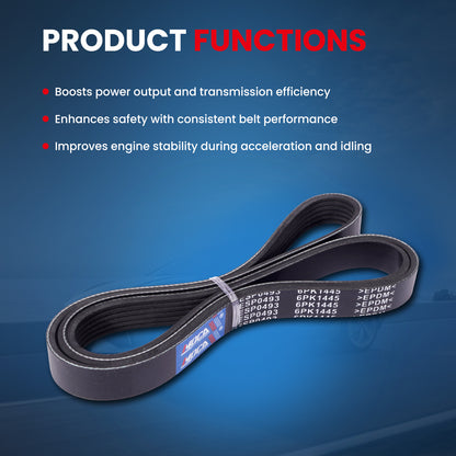 MOCA Serpentine Belt - ESP0493