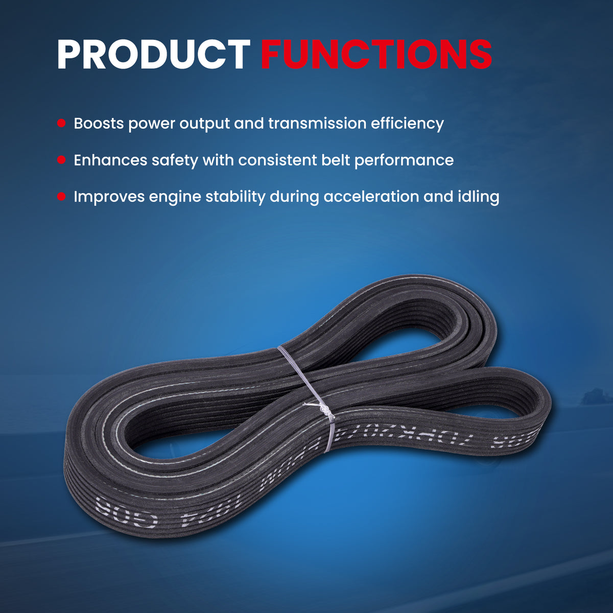 MOCA Serpentine Belt - ESP0498