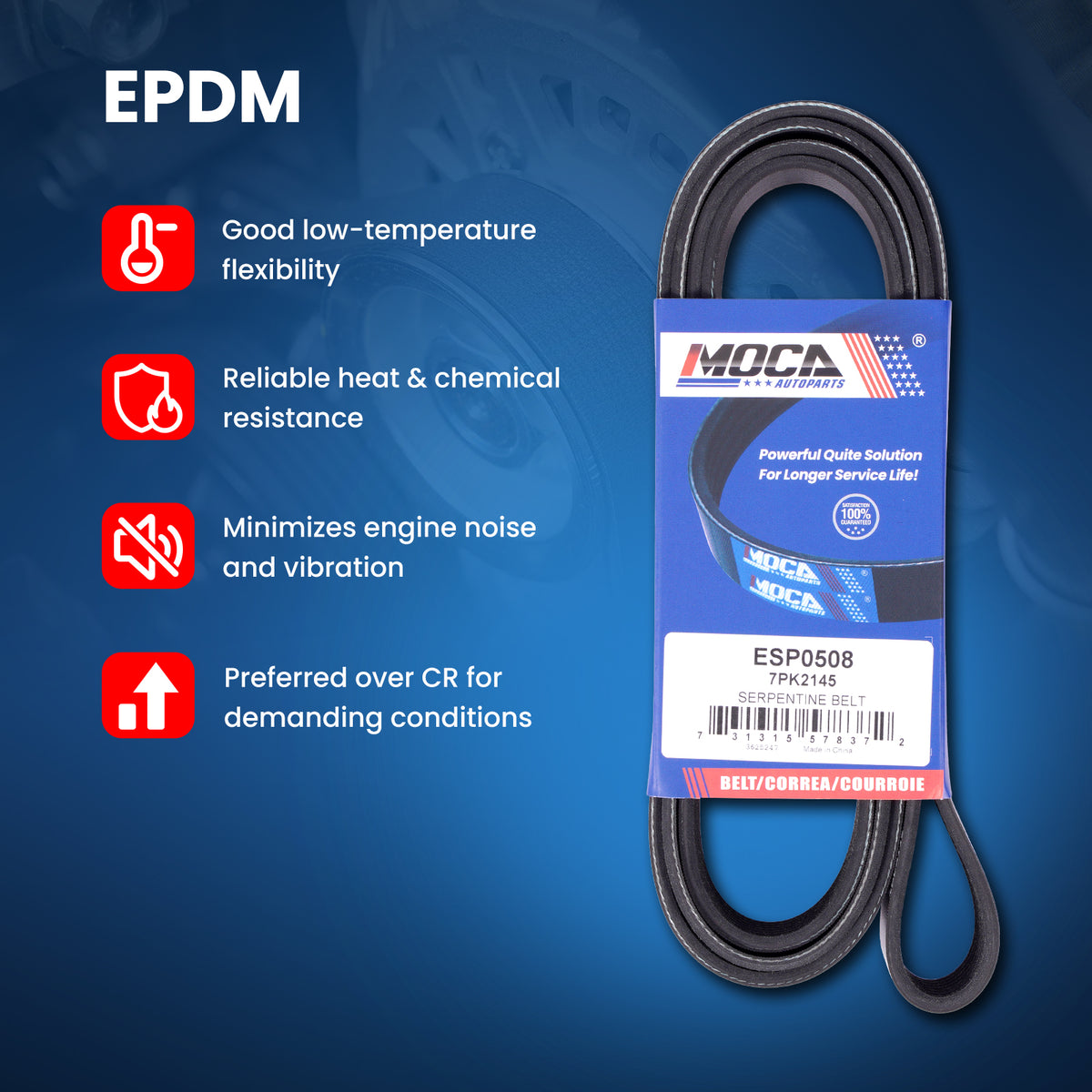 MOCA Serpentine Belt - ESP0508