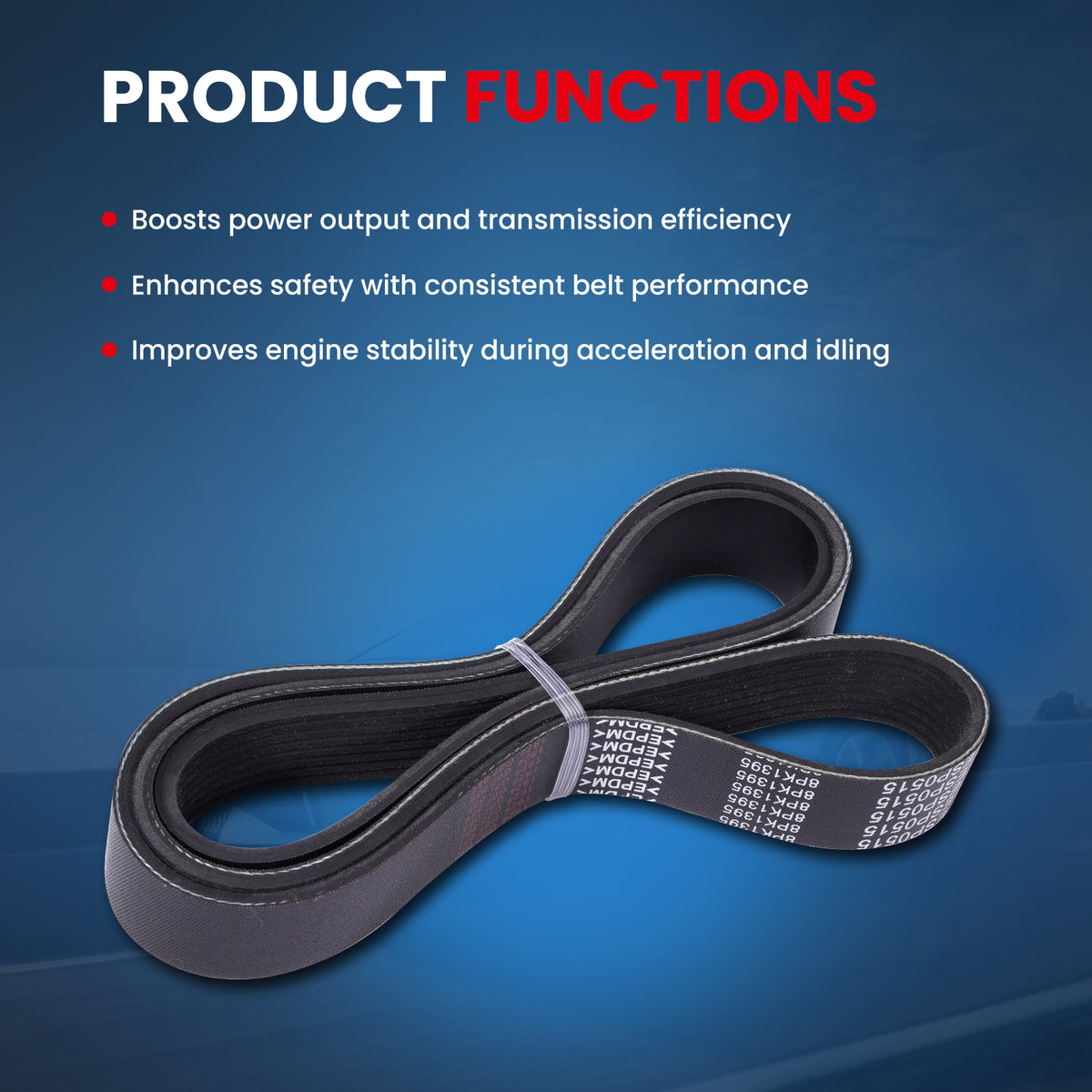 MOCA Serpentine Belt - ESP0515
