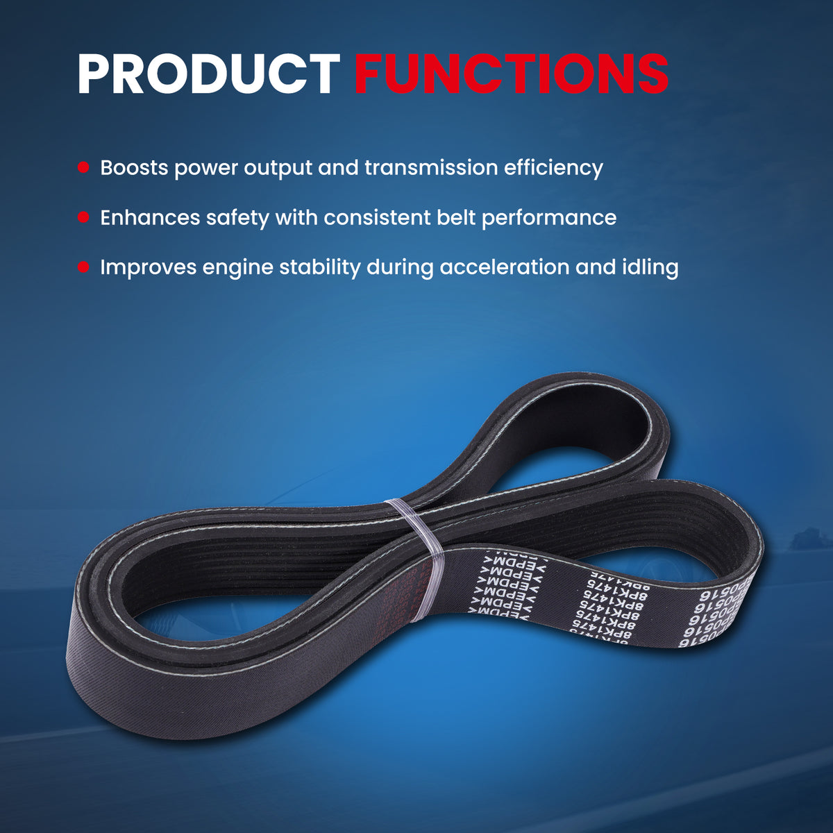 MOCA Serpentine Belt - ESP0516