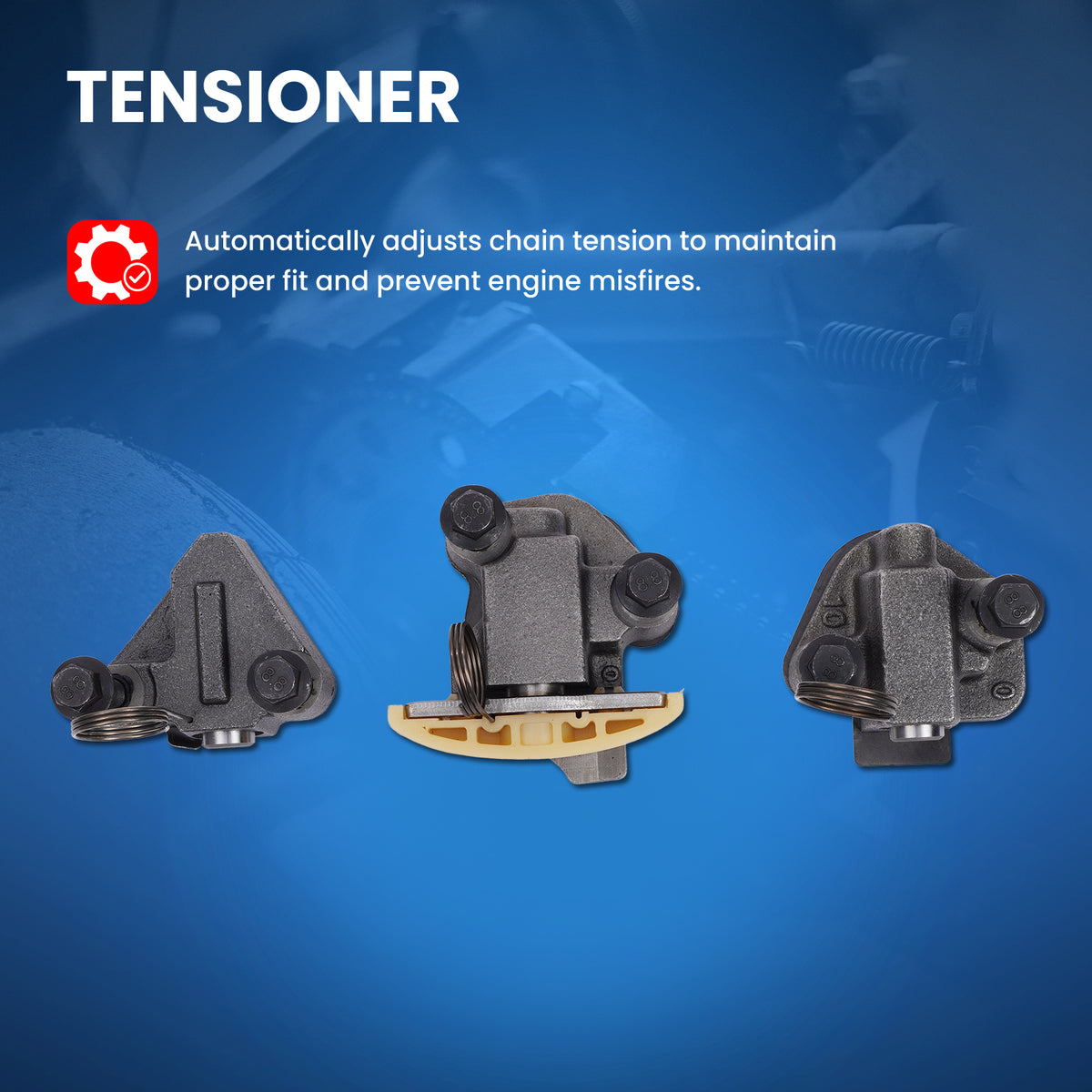 Kit de cadena de distribución compatible con Buick, Pontiac, Cadillac SRX, STS, Saab, Suzuki 3.6 24 V (modelos 06-17)