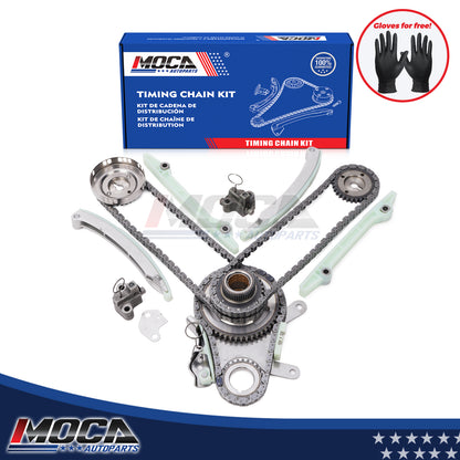 Kit de cadena de distribución compatible con Dodge Jeep Grand Cherokee Dakota 4.7L 99-04 (engranaje de leva JETC)