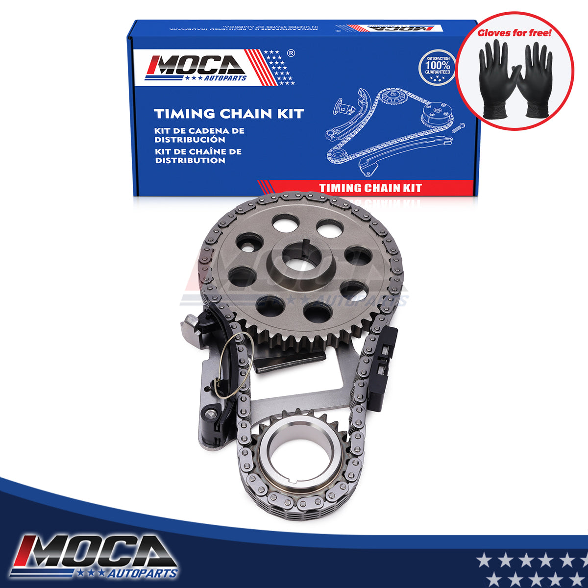 Kit de cadena de distribución compatible con Dodge Dakota Durango Ram 1500 3.9L OHV (modelos 91-03), código VIN X