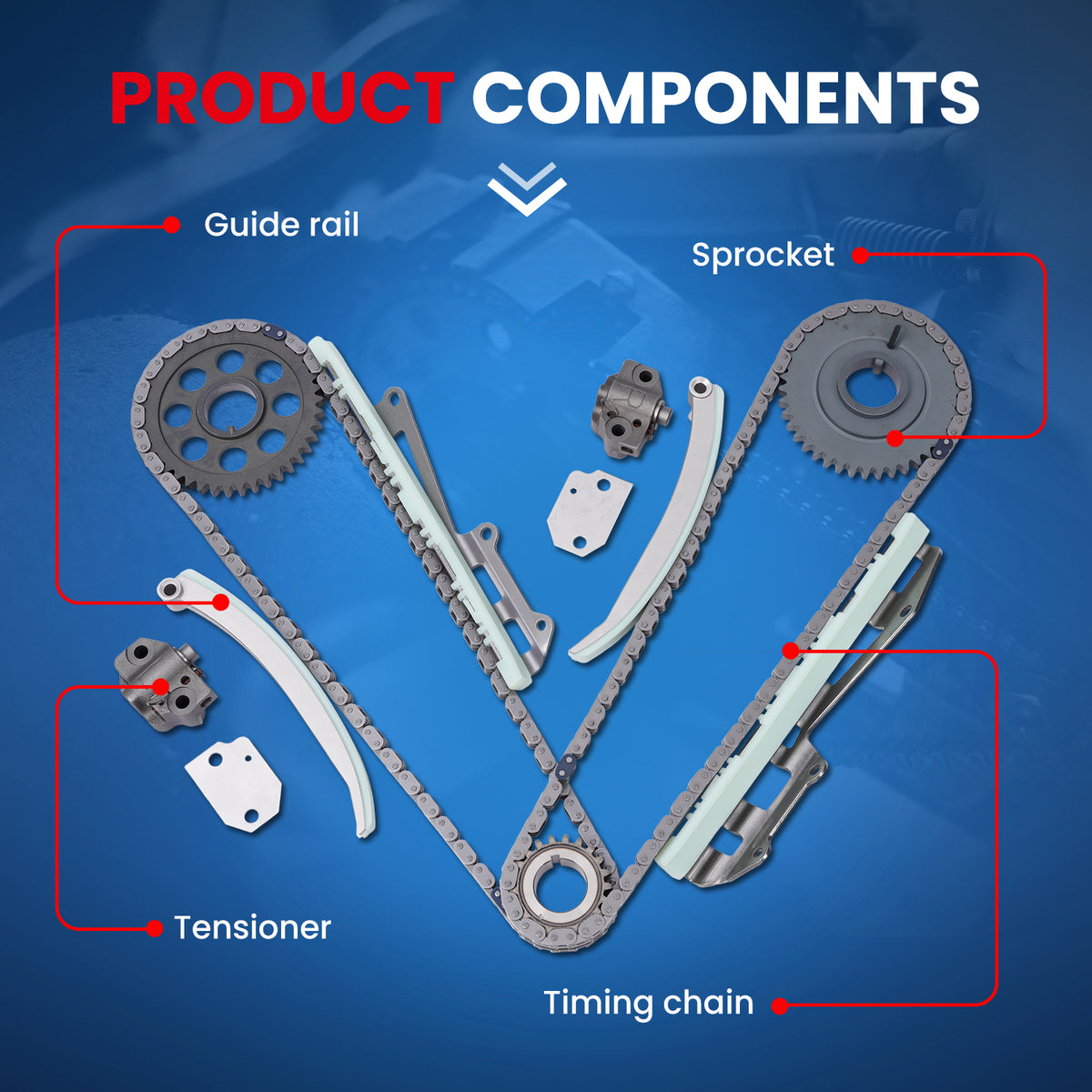 MOCA Engine Timing Chain Kit - ETCK0017