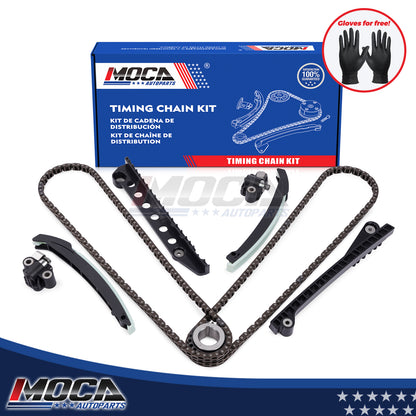 Kit de cadena de distribución compatible con motores Ford 5.4L SOHC F250 F350 F450 Super Set 2000-2016