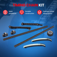 Kit de cadena de distribución compatible con motores Ford 5.4L SOHC F250 F350 F450 Super Set 2000-2016