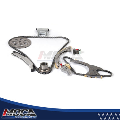 Kit de cadena de distribución compatible con Chevrolet Corolado, GMC Canyon, Hummer, Isuzu (2.8L y 3.5L) 02-07