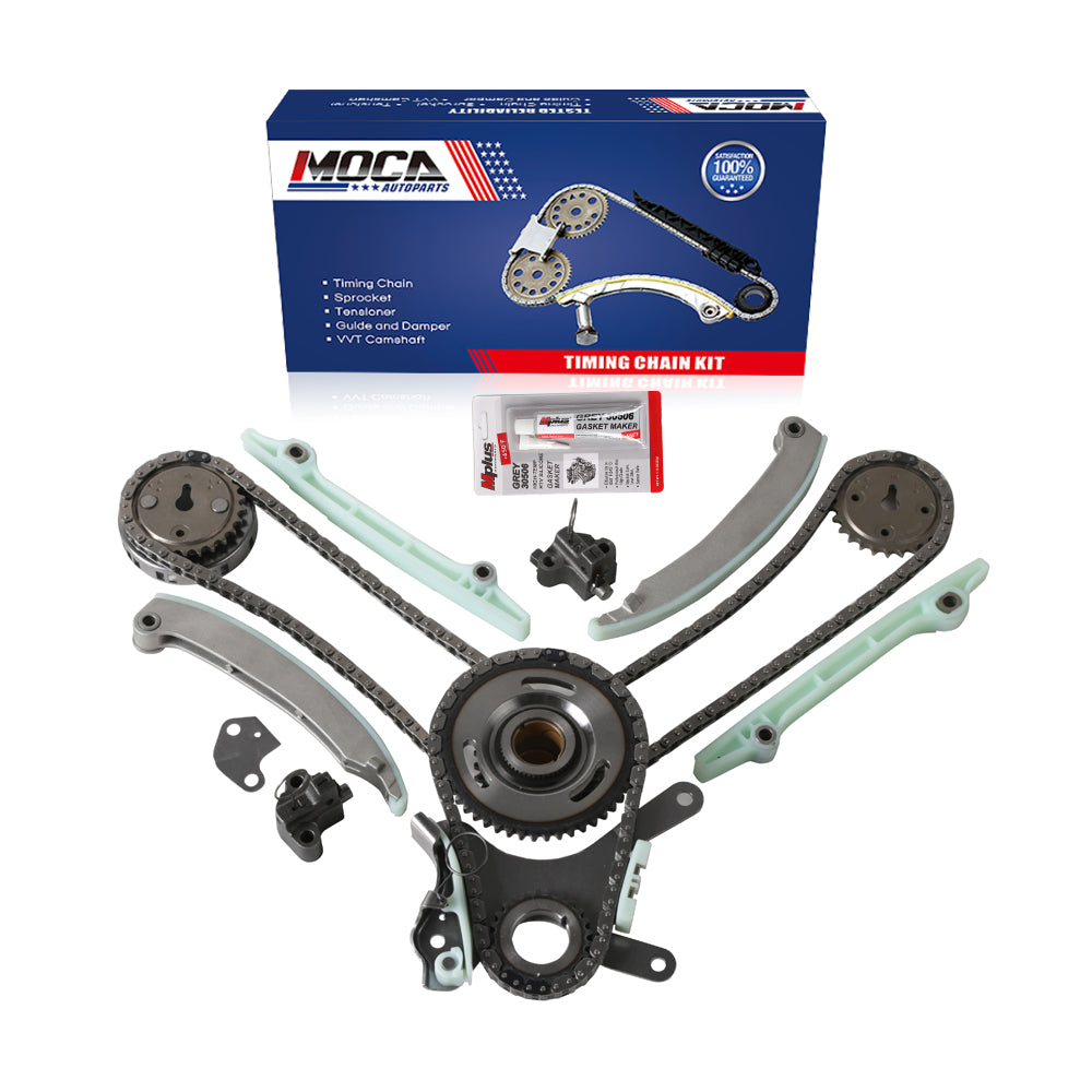 Kit de cadena de distribución compatible con Dodge Ram 1500 Dakota Aspen Jeep Commander 4.7L V8 (modelos 07-13)