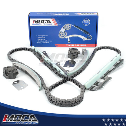 Kit de cadena de distribución sin engranajes compatible con Ford F-150 Lincoln Mercury 4.6L V8 GAS SOHC 96-02