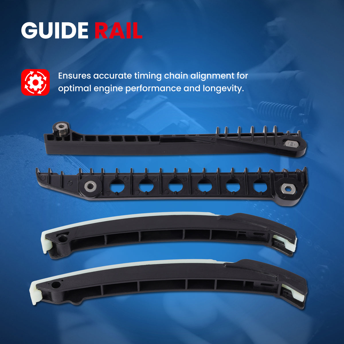 Kit de cadena de distribución compatible con Ford 02-97 F150 F250 E350 F450 Econoline 5.4L 6.8L SOHC