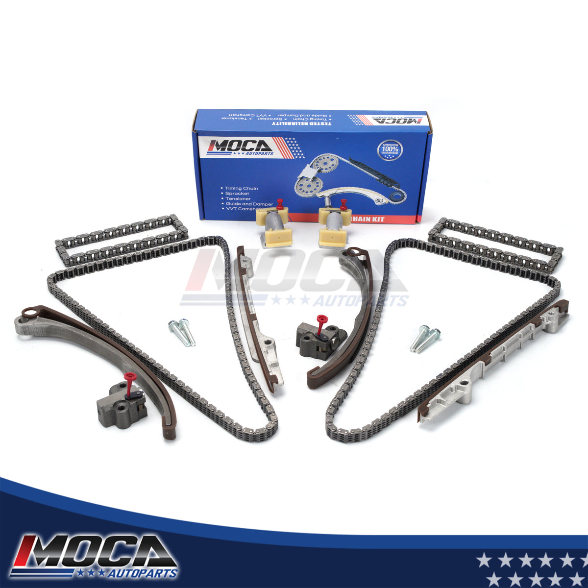 Kit de cadena de distribución compatible con Jaguar S-Type Vanden XJ8 XK8 V8 2002-2009