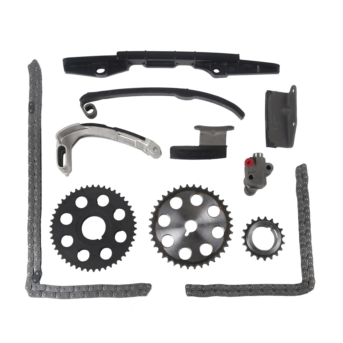 Kit de cadena de distribución compatible con Mazda MPV B2600 2.6L 12V TK450 TS21025 (código VIN: G6) de 1989 a 1994.