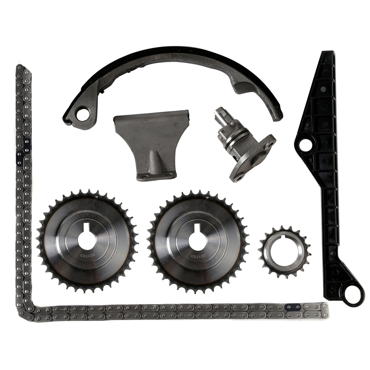 Kit de cadena de distribución compatible con Nissan NX2000, 200SX, Sentra, Infiniti G20, 2.0L DOHC, años 91 a 02.