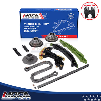 Kit de cadena de distribución compatible con Mercedes-Benz W204 C250 SLK250 1.8L 2012-2014 NUEVO