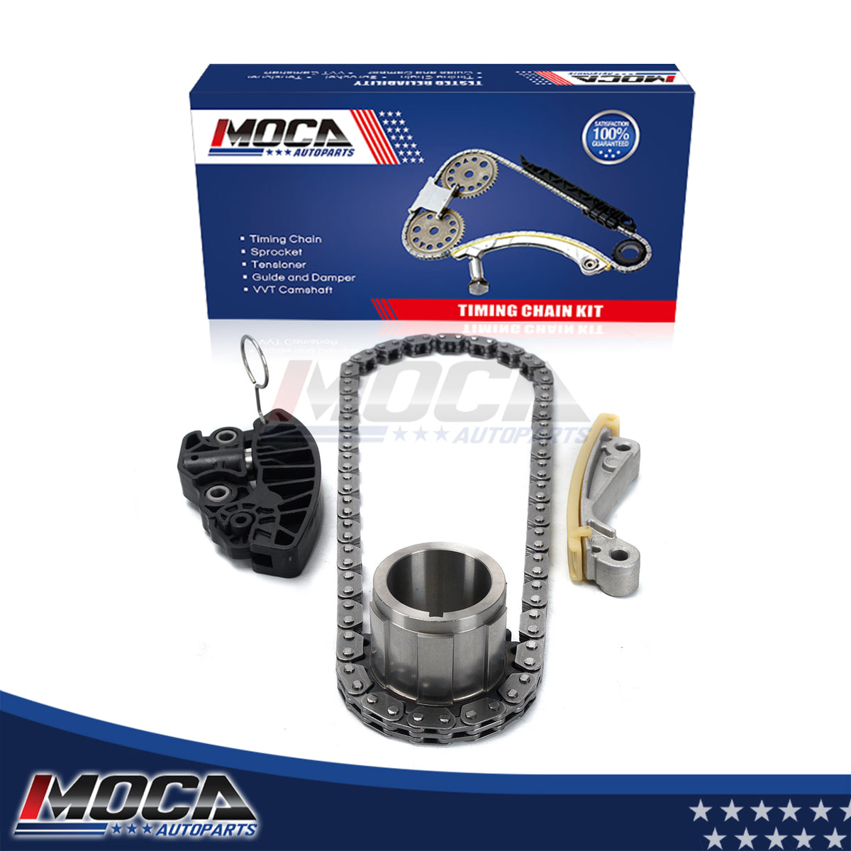 Kit de cadena de distribución compatible con Dodge Chrysler Jeep Challenger 09-15 5.7L 6.4L V8 OHV 16v