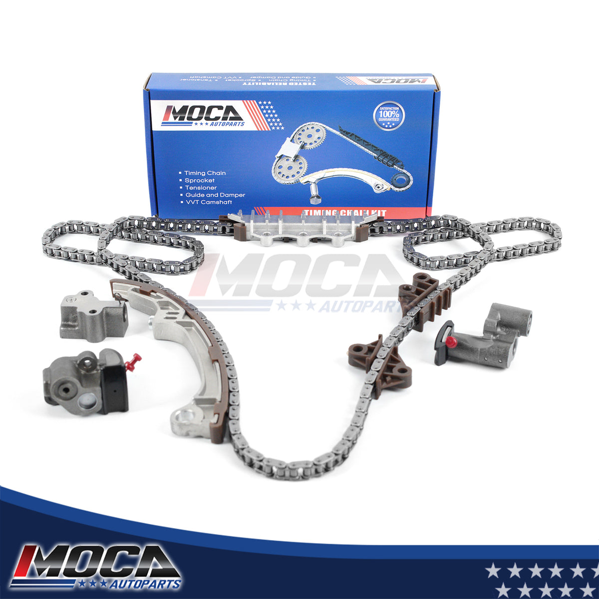 Kit de cadena de distribución compatible con Infiniti QX4 Nissan LE SE Pathfinder 3.5L 01-04 13028-31U12