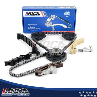 Kit de engranajes de cadena de distribución de una sola fila superior para VW Jetta Golf VR6 AFP V6 2.8L 99-02