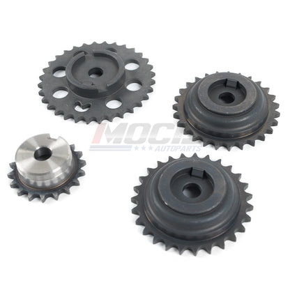 Kit de engranajes de cadena de distribución de una sola fila superior para VW Jetta Golf VR6 AFP V6 2.8L 99-02