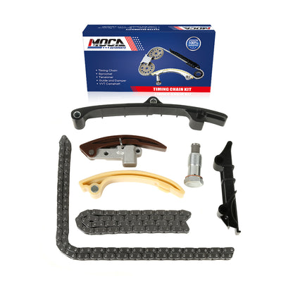 Kit de cadena de distribución con cadena de una sola fila superior compatible con Volkswagen Golf VR6 AFP 2.8 99-02