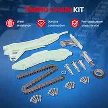 Kit de cadena de distribución compatible con Mini Cooper 1.6L DOHC 16v Cu. 98 N14B16A (modelos 07-13)
