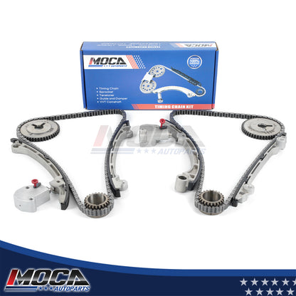 Kit de cadena de distribución compatible con Infiniti Q45 FX45 M45 4.5L V8 DOHC 32V VK45DE 02-10 NUEVO