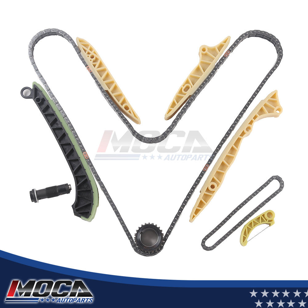 Kit de cadena de distribución compatible con Mercedes-Benz CLK350 E350 S400 M272 GLK350 3.0L 3.5L 05-15