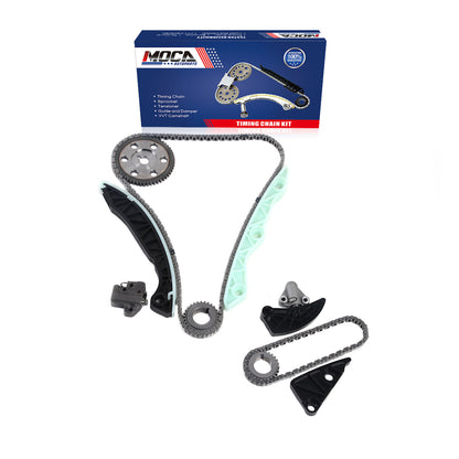 Kit de cadena de distribución compatible con Kia Rondo Optima Hyundai Sonata 2.4L DOHC G4KC 06-10