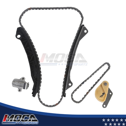 Kit de cadena de distribución sin engranajes compatible con Nissan Sentra Juke 1.6L 1.8L L4 DOHC 12-17