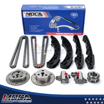 Kit de cadena de distribución compatible con Subaru Forester Impreza BRZ Scion FR-S 2.5L 2.0L DOHC 2011-2015