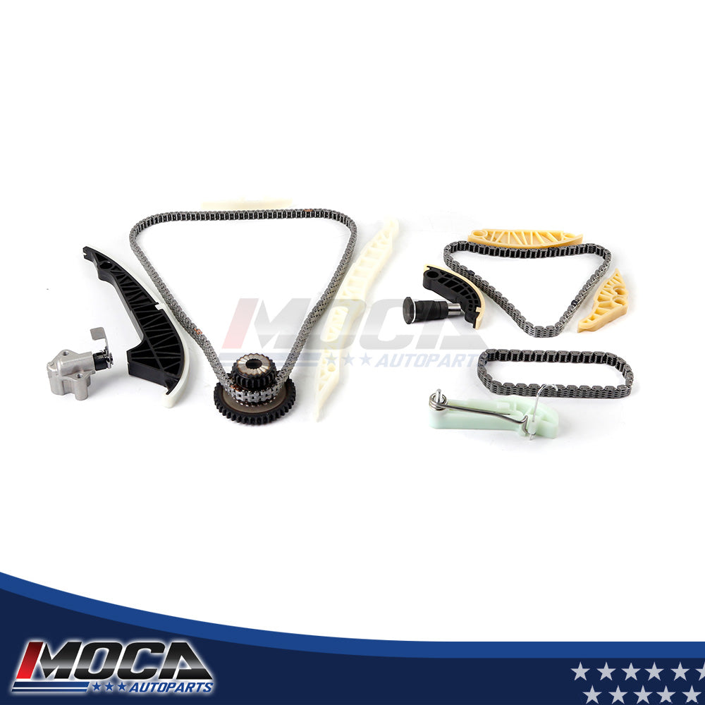 Kit de cadena de distribución compatible con Volkswagen Golf Jetta Bettle Passat 13-17 1.8L 2.0L DOHC