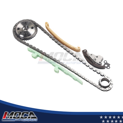 Kit de cadena de distribución compatible con Pontiac Grand Am Buick Skylark Oldsmobile Achieva 2.3L DOHC