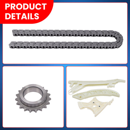 Kit de cadena de distribución compatible con BMW 320i, 228i xDrive, 428i, X3, Z4, 2.0L, 3.0L, DOHC, años 2012 a 2017