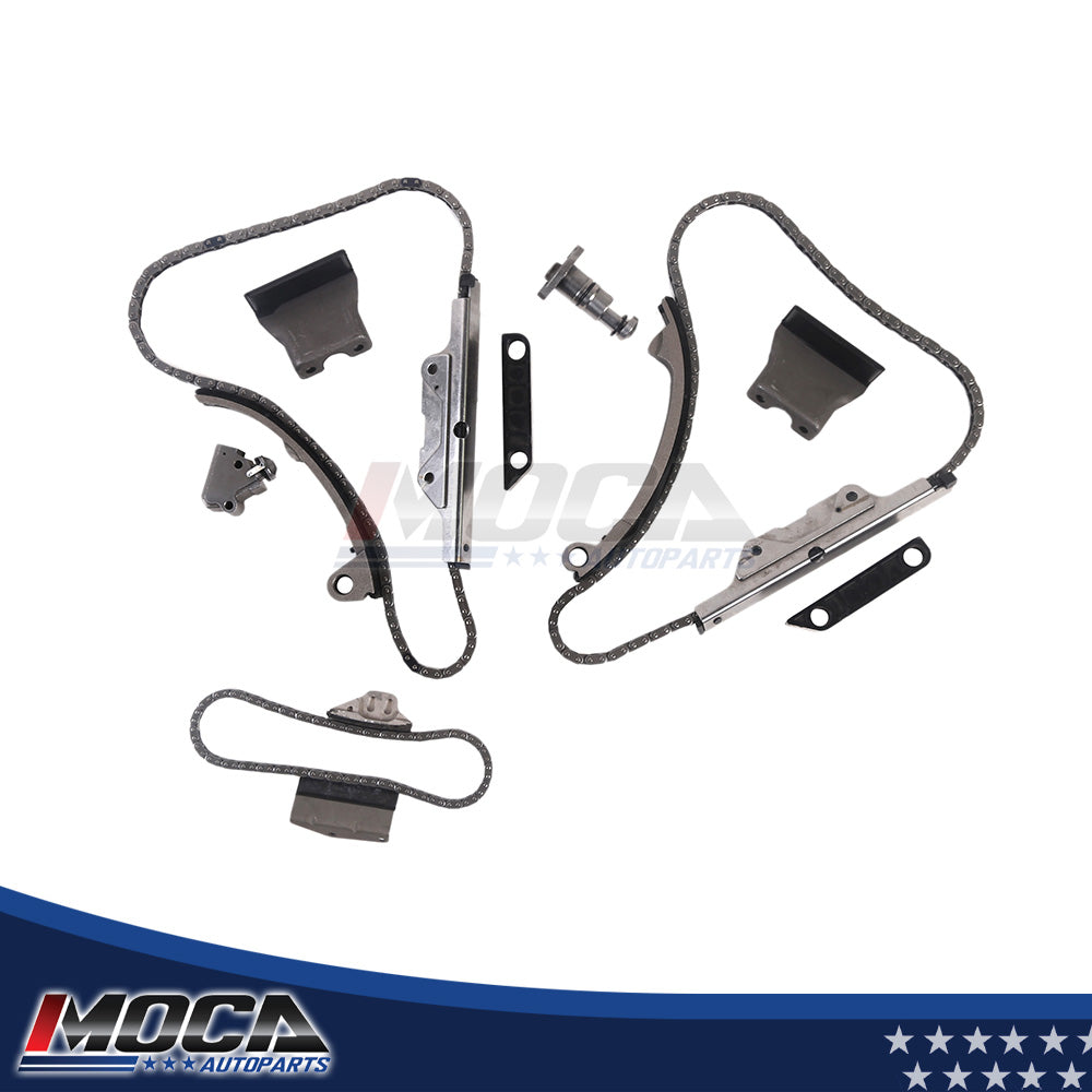 Kit de cadena de distribución compatible con Infiniti Q45 AT Sedan 4.5L V8 DOHC VH45DE 1990-1996