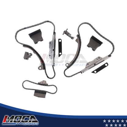 Kit de cadena de distribución compatible con Infiniti Q45 AT Sedan 4.5L V8 DOHC VH45DE 1990-1996