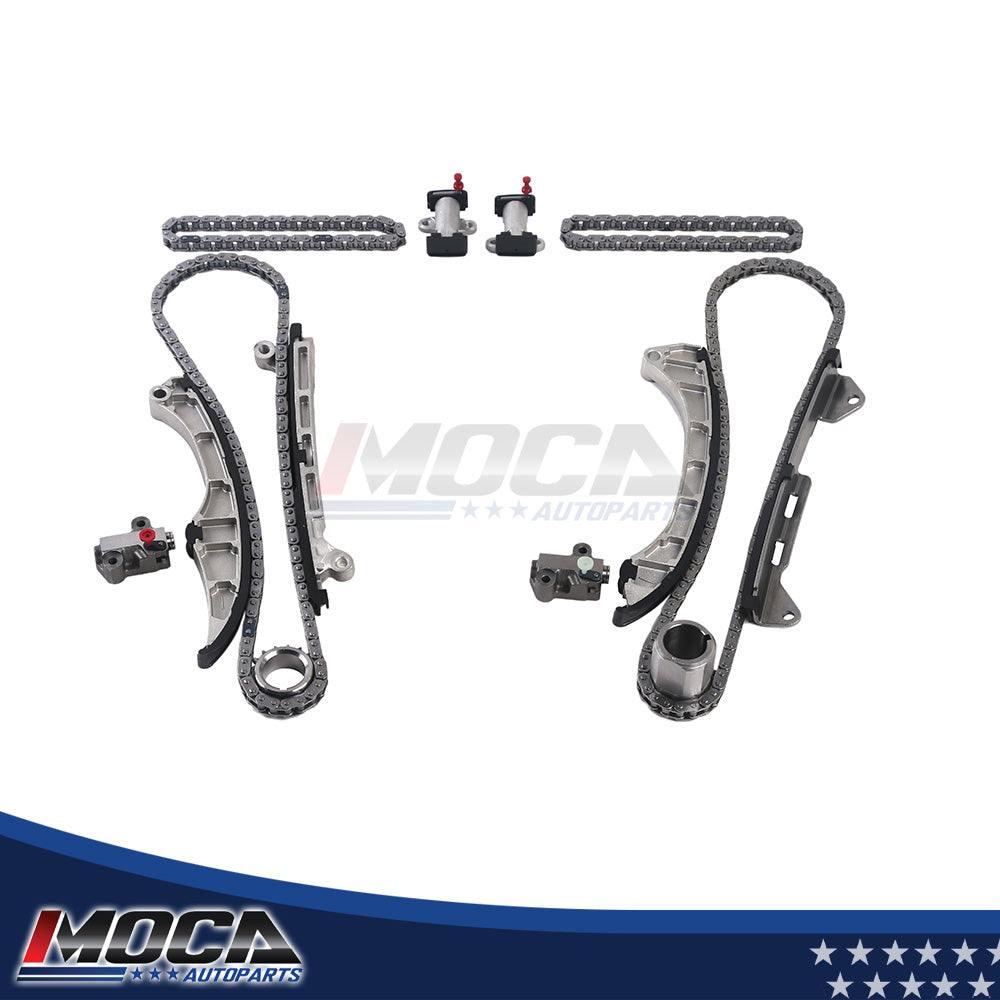 Kit de cadena de distribución compatible con Toyota Tundra Sequoia Lexus LX570 5.7L V8 DOHC 3URFE 07-08