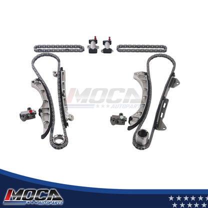 Kit de cadena de distribución compatible con Toyota Tundra Sequoia Lexus LX570 5.7L V8 DOHC 3URFE 07-08