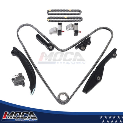 Kit de cadena de distribución compatible con Mazda CX-9 Ford Explorer Flex Lincoln MKZ MKS MKT V6 2011-2015