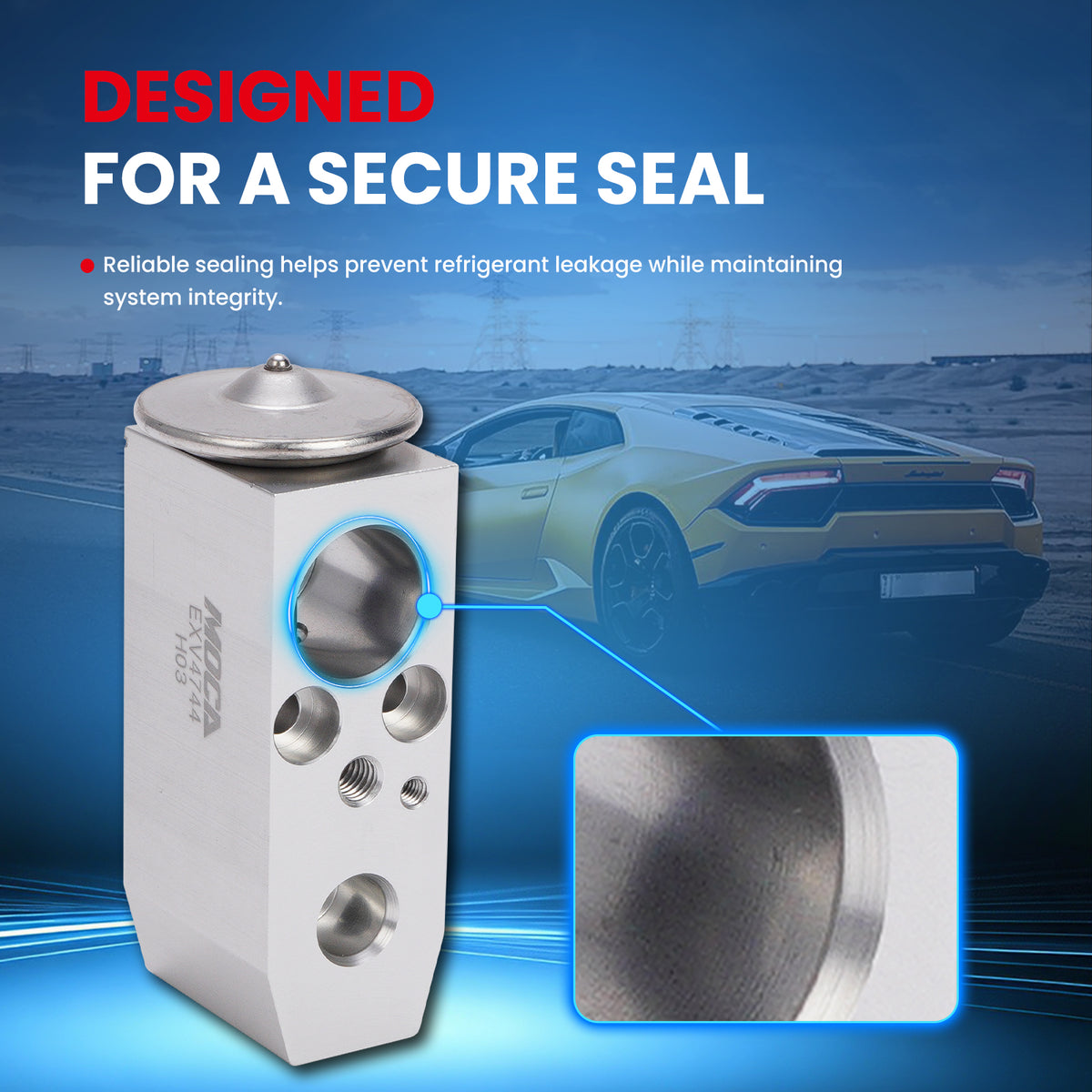 MOCA AC Expansion Valve - EXV4744
