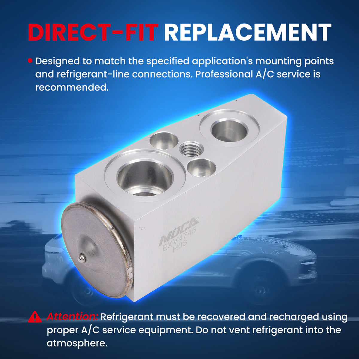 MOCA AC Expansion Valve - EXV4745