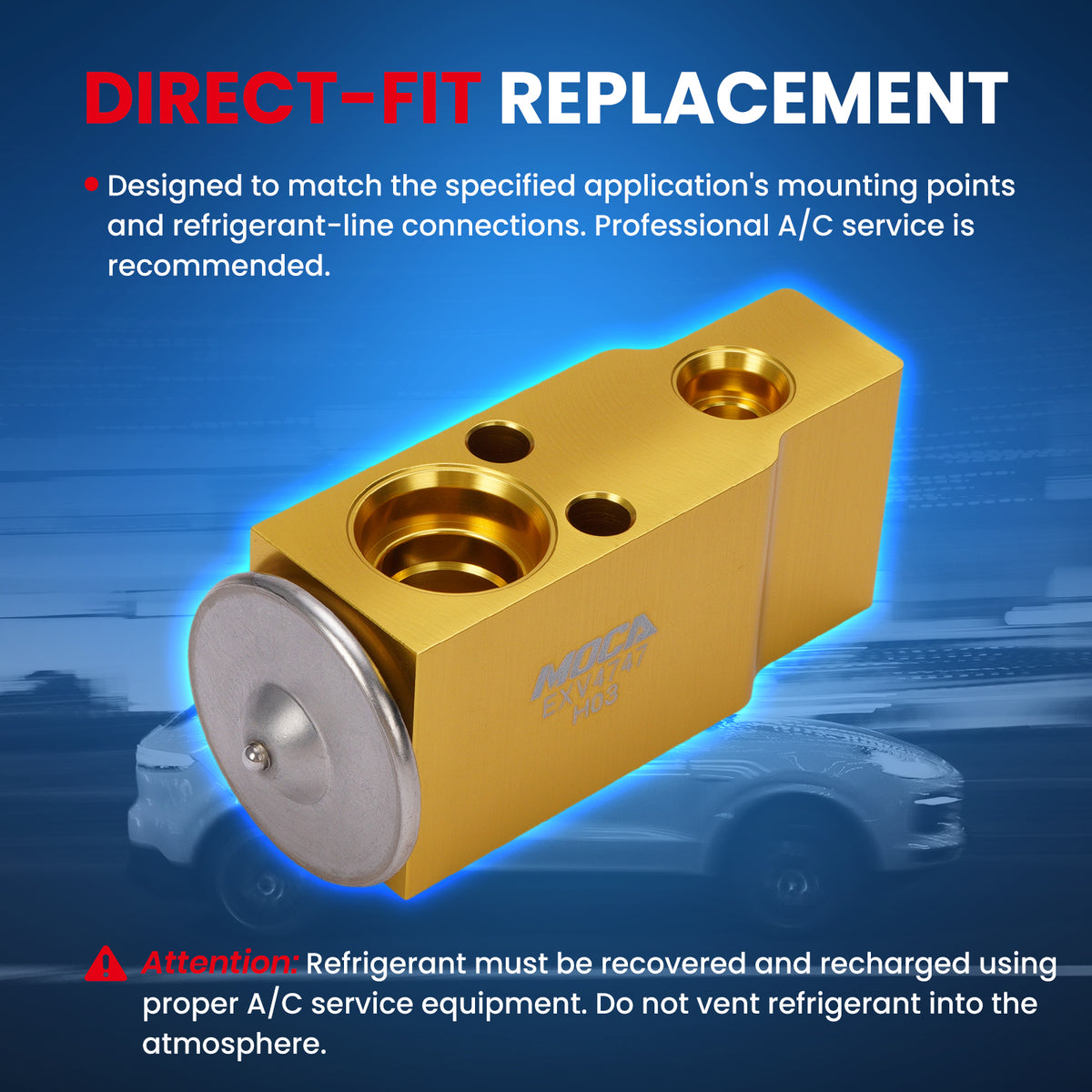 MOCA AC Expansion Valve - EXV4747